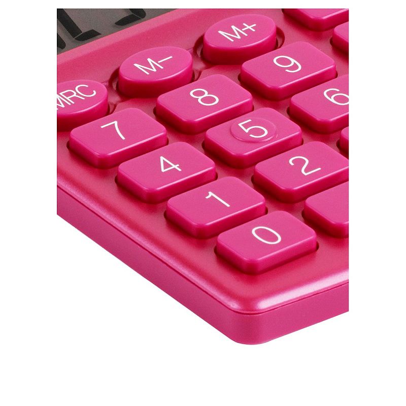 Калькулятор настольный Eleven SDC-805NR-PK, 8 разр., двойное питание, 127*105*21мм, розовый