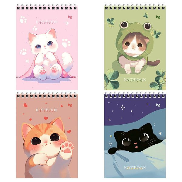 Блокнот А5 40л. на гребне BG "Котибук"