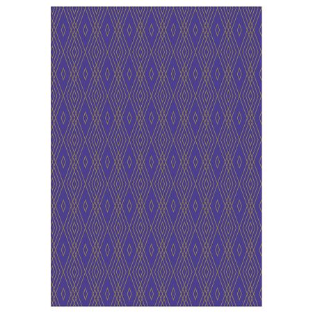 Упаковочная бумага глянц. 70*100см, MESHU "Strict lines", 80 г/м2, ассорти, 5 дизайнов