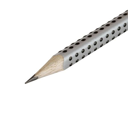 Карандаш ч/г Faber-Castell "Grip 2001" HB, трехгранный, заточен. 