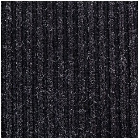 Коврик влаговпитывающий, ворсовый, ребристый OfficeClean, 120*150см, черный