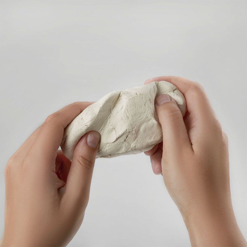 Набор для моделирования JOVI, отвердевающая паста белая 500г.*5шт., терракотовая 500г.*2шт., чемодан