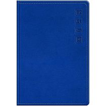 Телефонная книга А5, 80л., кожзам, BG "Winner. Bright blue", с вырубкой