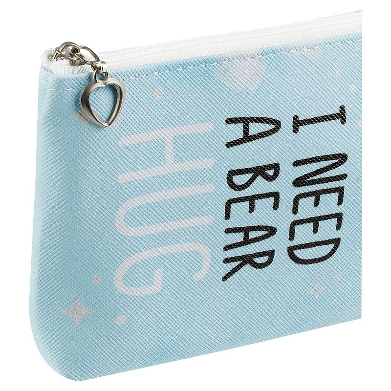 Пенал мягкий 200*85*30 MESHU "Bear hug", искусственная кожа 