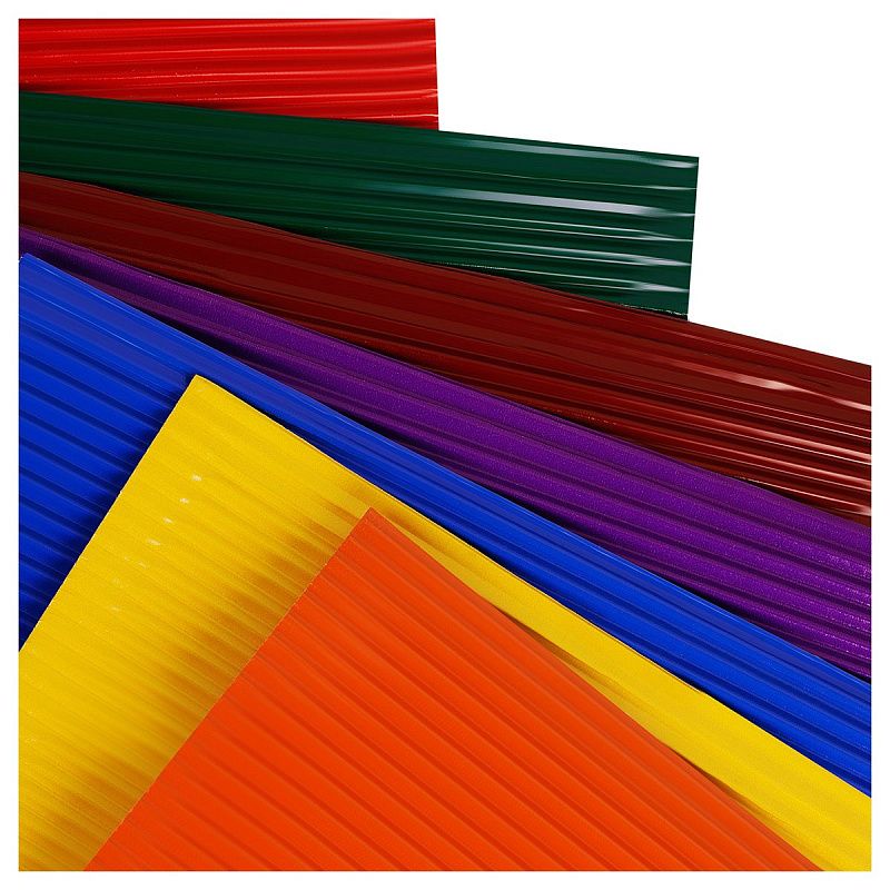 Картон цветной А4, Мульти-Пульти, 7л., 7цв., гофрированный, "Енот в волшебном мире"