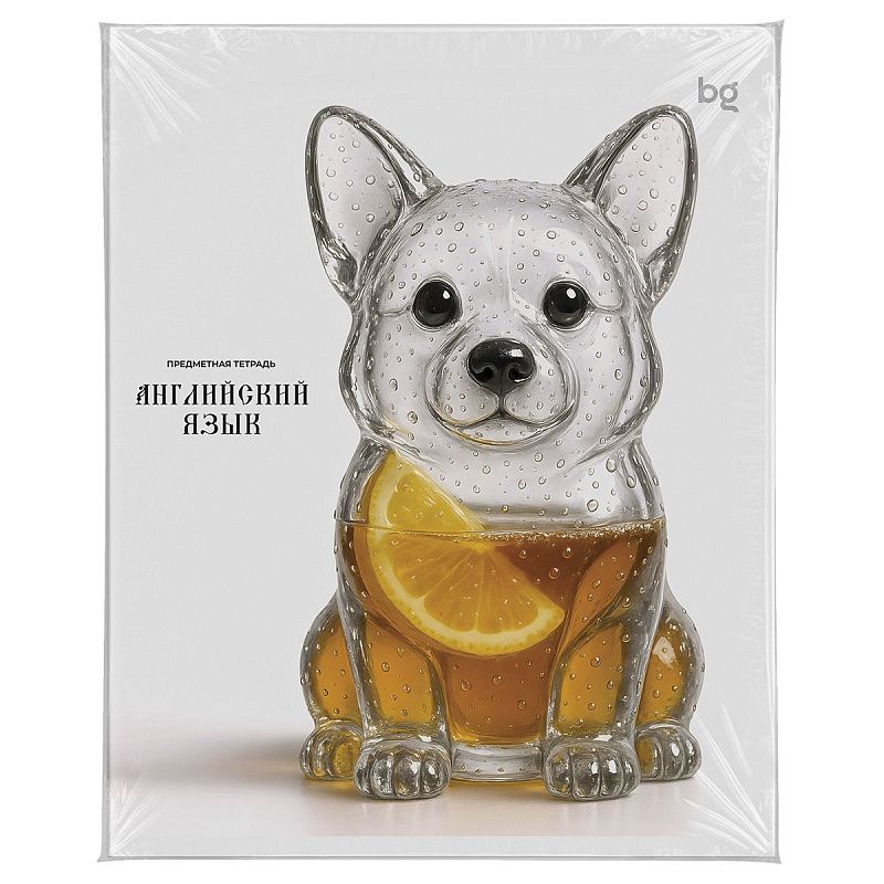 Тетрадь предметная 48л. BG "Юный гений" - Английский язык, эконом