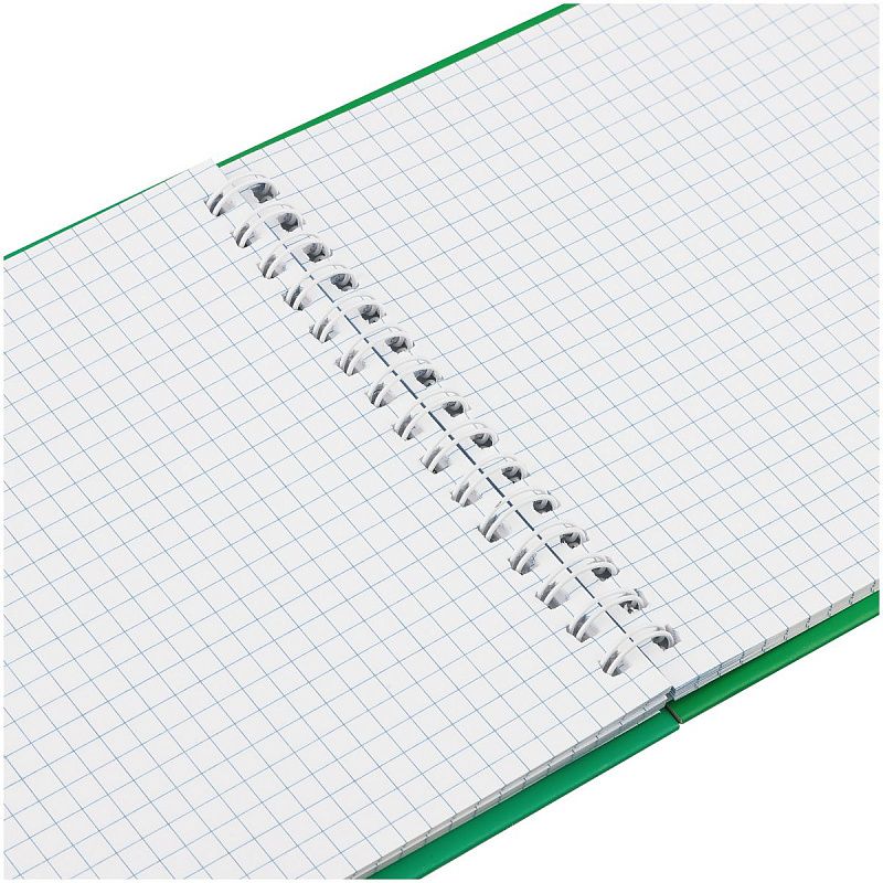 Блокнот А5 80л. на гребне BG "She is", твердая обложка, матовая ламинация, выб. лак, тиснение фольгой