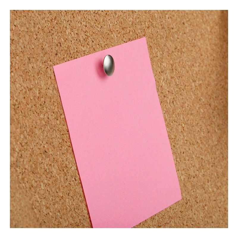 Кнопки канцелярские/гвоздики OfficeSpace, никелированные, 10мм, 50шт., карт. упаковка