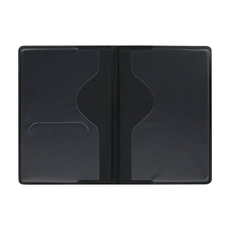 Обложка для паспорта OfficeSpace "Blooming" мягкий полиуретан, бирюзовая, тиснение золотом 