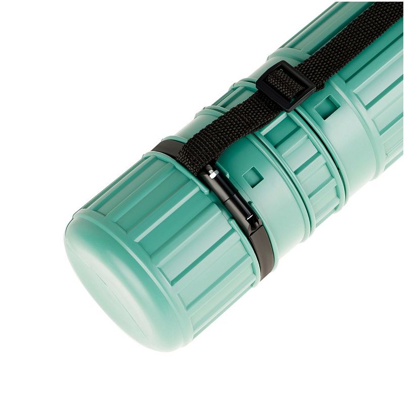 Тубус А0 СТАММ, телескопический на ремне, хвойно-зеленый 