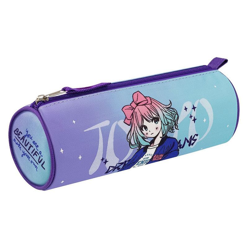 Пенал 210*80 ArtSpace "Anime girl", тубус, полиэстер