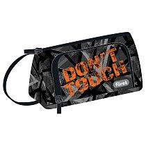 Пенал мягкий 1 отделение, 1 карман, 215*100*85 Först "Don't touch", текстиль