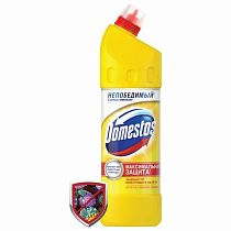 Чистящее средство 1 л, DOMESTOS (Доместос) "Лимонная свежесть", с отбеливающим эффектом 