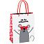 Пакет подарочный 18*23*10см MESHU "Funny rat",  глянцевая ламинация