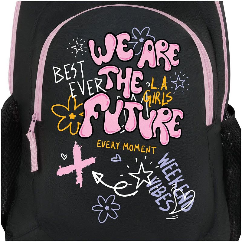 Рюкзак ArtSpace Classic "Best ever", 45*30*16см, 2 отделения, 2 кармана, PU покрытие, уплотн. спинка 