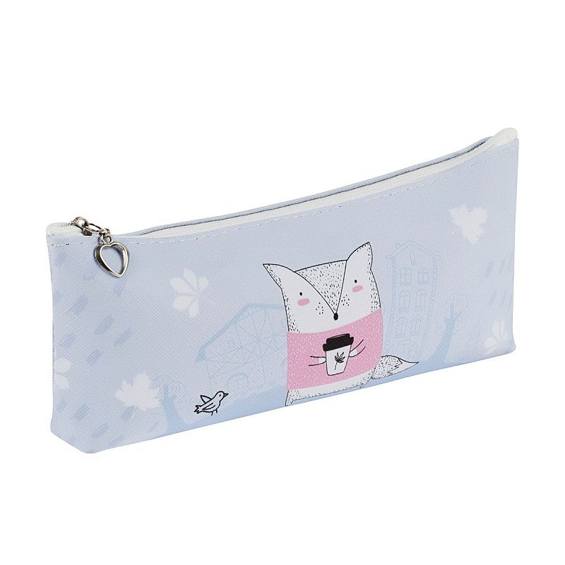 Пенал мягкий 200*85*30 MESHU "Nice", искусственная кожа 