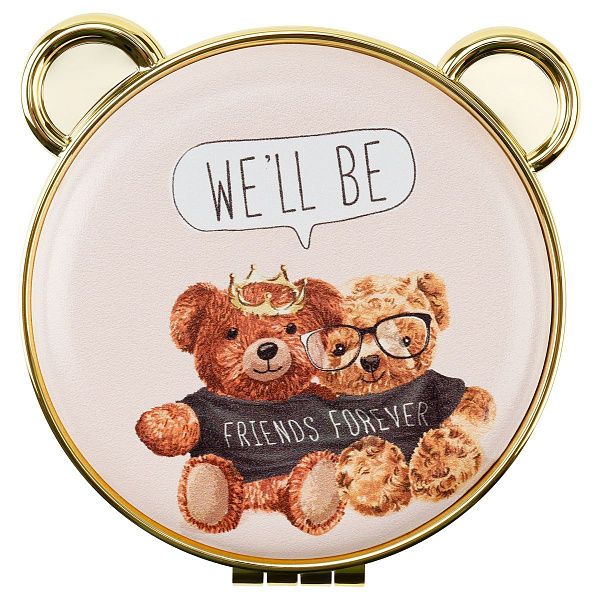 Зеркальце карманное складное MESHU "Bears"