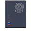 Дневник 1-11 кл. 48л. (твердый) BG "Герб", иск. кожа, 3D-аппликация, тиснение фольгой, ляссе