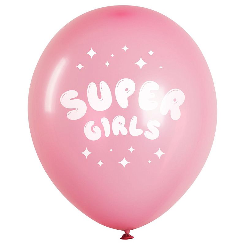 Воздушные шары, 25шт., М12/30см, MESHU "Anime party", пастель, ассорти