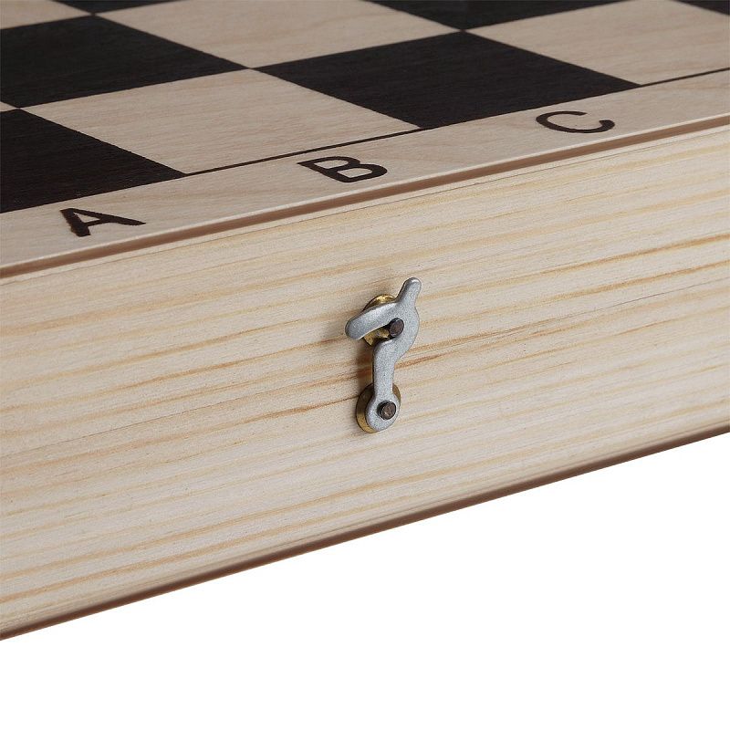 Шахматы ТРИ СОВЫ турнирные, деревянные с деревянной доской 40*40см