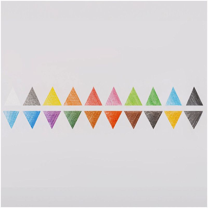 Карандаши цветные пластиковые Красин "Эволюция", 18цв.+2 ч/г HB, заточен., картон, европодвес