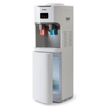 Кулер для воды HOT FROST V115B, напольный, НАГРЕВ/ОХЛАЖДЕНИЕ КОМПРЕССОРНОЕ, холодильник, 2 крана, 120111502