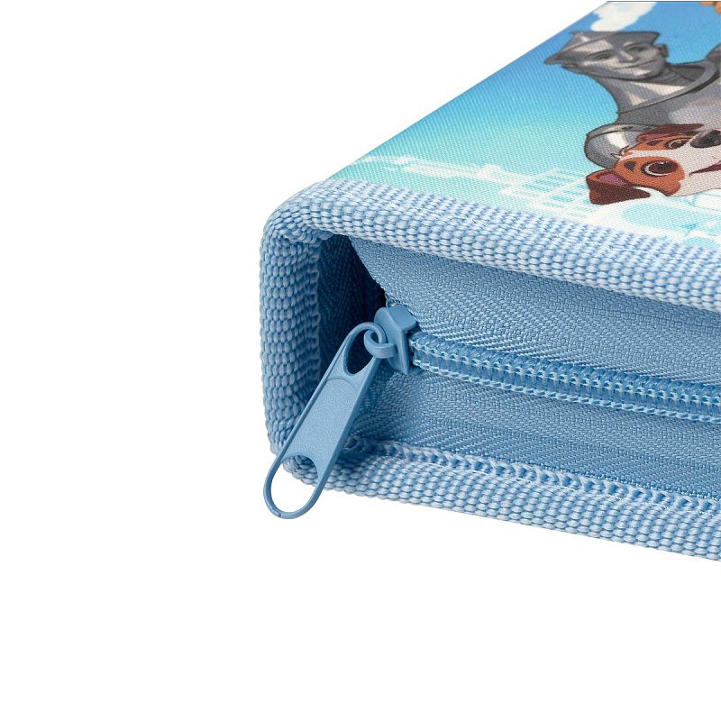 Пенал 1 отделение, 210*130 Мульти-Пульти "Волшебник Изумрудного Города", две откидные секции, ткань 