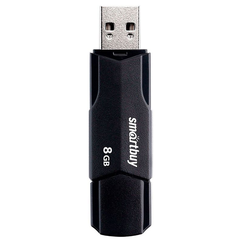 Память Smart Buy "Clue"  8GB, USB 2.0 Flash Drive, черный
