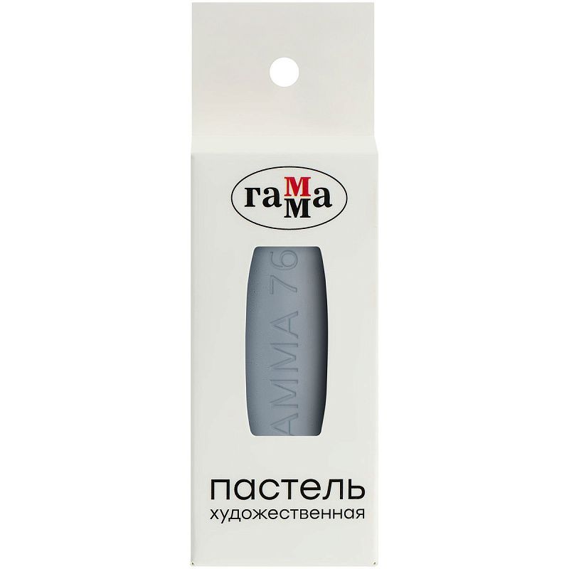 Пастель художественная Гамма, облачная серая № 769, штучная, картон.упак.