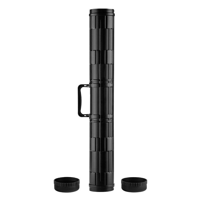 Тубус А1 СТАММ, с ручкой, черный 