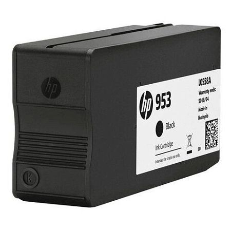 Картридж струйный HP (L0S58AE) Officejet Pro 8710/8210, №953, черный, ресурс 1000 стр., оригинальный 