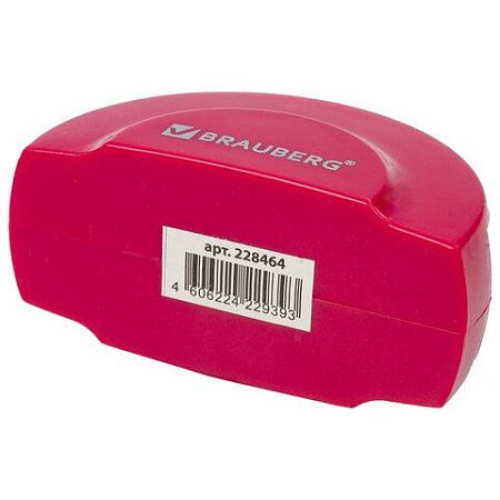 Точилка BRAUBERG "Roll", с контейнером, пластиковая, корпус ассорти, 228464 