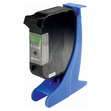 Картридж струйный CACTUS (CS-51645) для HP Deskjet 720/820/1120/1220, черный 