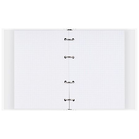 Тетрадь на кольцах А5, 120л., BG "Minimal", глянцевая ламинация, тиснение фольгой