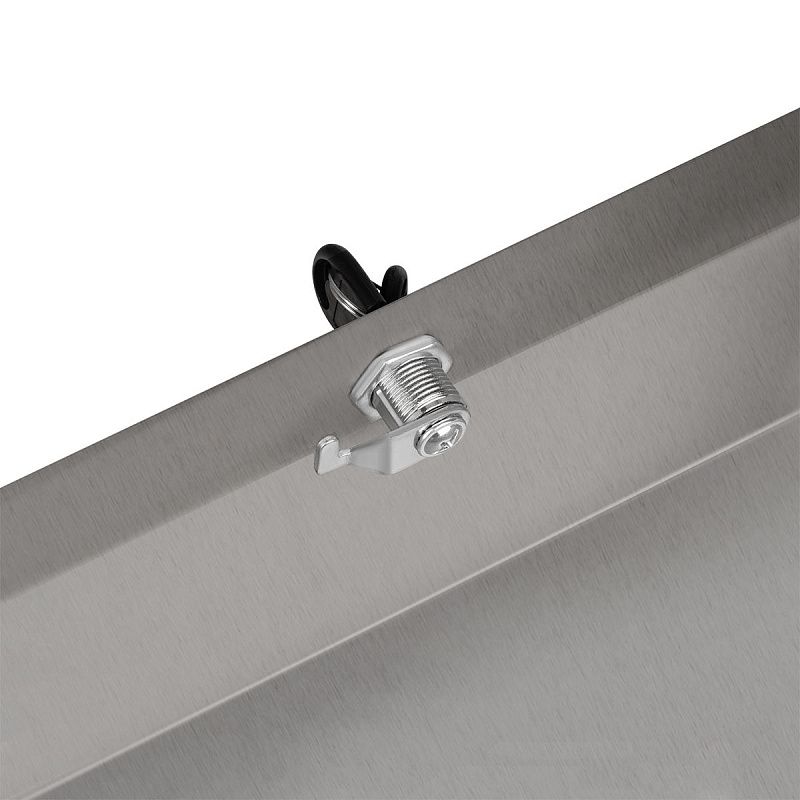 Диспенсер для полотенец листовых OfficeClean Professional (V-сл.), нержавеющая сталь 