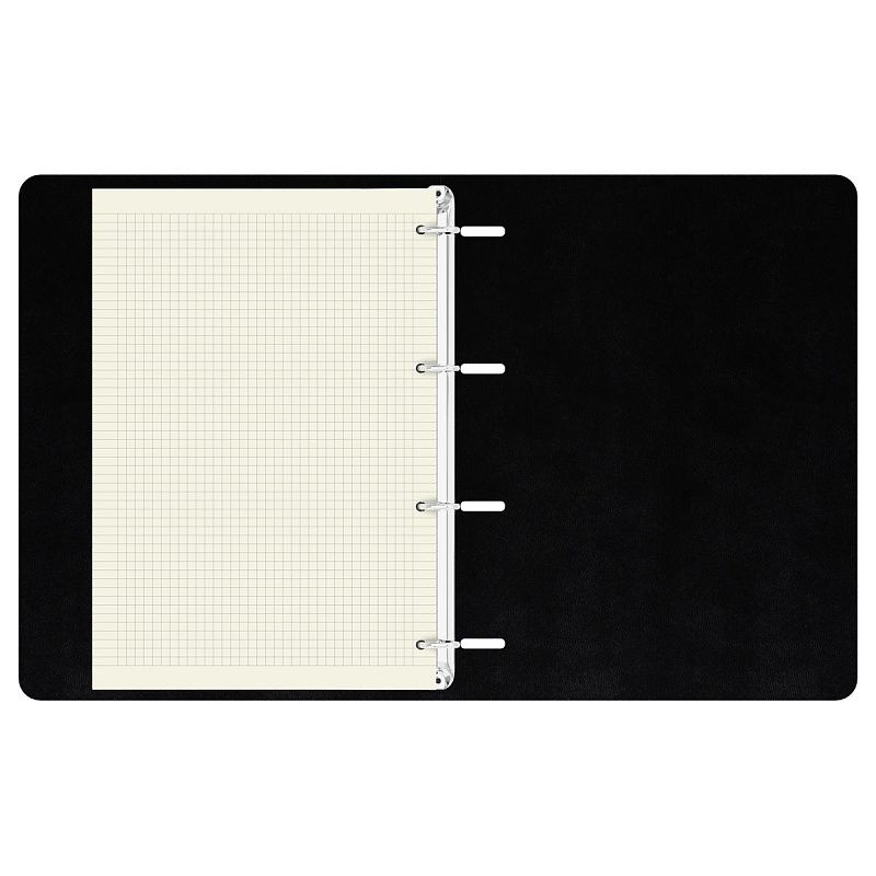 Тетрадь на кольцах А4, 120л., кожзам,  BG "Моно. Коричневый"