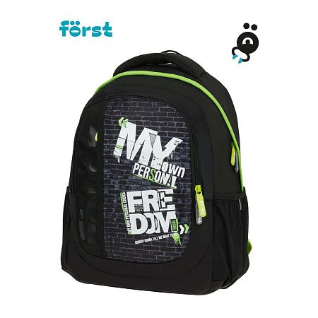 Рюкзак Först F-Trend "Freedom" 40*29*18см, 2 отделения, 3 кармана, эргономичная спинка 