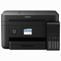 картинка МФУ струйное EPSON L6190 "4 в 1" А4, 33 стр./мин (ч/б), 20 стр./мин (цвет.), 4800х1200, ДУПЛЕКС, АПД, сетевая карта, C11CG19404 от магазина