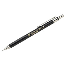 Карандаш механический Faber-Castell "TK-Fine 1306" 0,5мм, HB, черный корпус