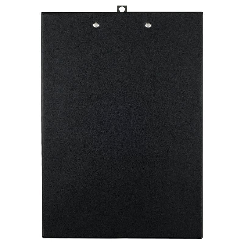 Планшет с зажимом OfficeSpace А4, ПВХ, черный 