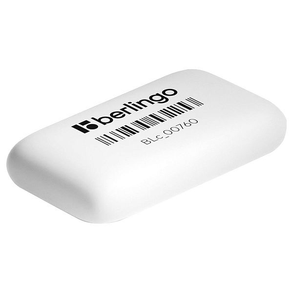 Ластик Berlingo "Eraze 760", прямоугольный, термопластичная резина, 44*25*9мм