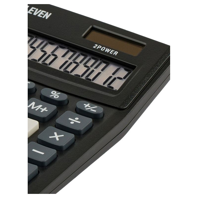 Калькулятор настольный Eleven Business Line CMB1201-BK, 12 разрядов, двойное питание, 102*137*31мм, черный
