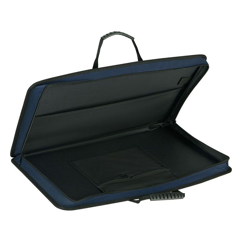 Сумка деловая OfficeSpace "Glasgow" А3, ткань, ассорти, 2 отделения, молния 