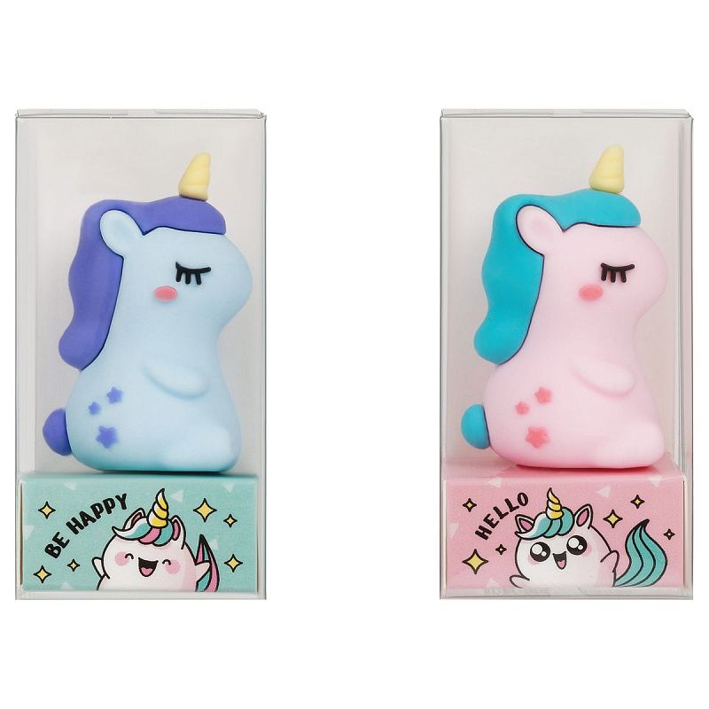 Точилка MESHU, "Unicorn", 1 отверстие, ассорти 