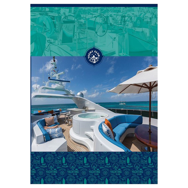 Тетрадь 48л., А4, клетка BG "Путешествие", суперэконом