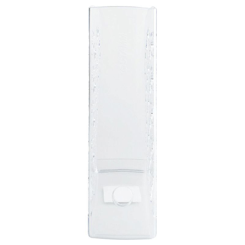 Лоток для бумаг вертикальный СТАММ "Вега", прозрачный, ширина 90мм