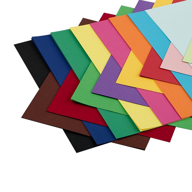 Цветная бумага тонированная А4, Мульти-Пульти, 80л., 16цв., в термоусаде, "Волшебник изумрудного города"