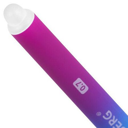 Ручка стираемая гелевая BRAUBERG GRADE, СИНЯЯ, soft-touch, узел 0,7 мм, линия письма 0,5 мм, 144208 