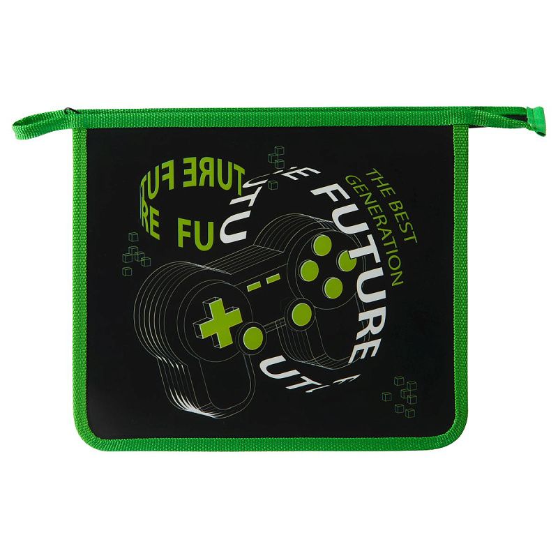 Папка для тетрадей 1 отделение, ArtSpace "The Joystick", А5, пластик, на молнии 