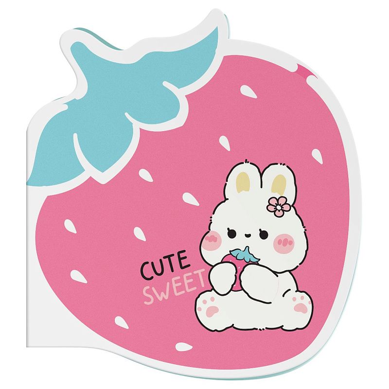 Флажки-закладки и самоклеящиеся блоки в наборе MESHU "Cute Sweet", 20л*5 цветов, европодвес